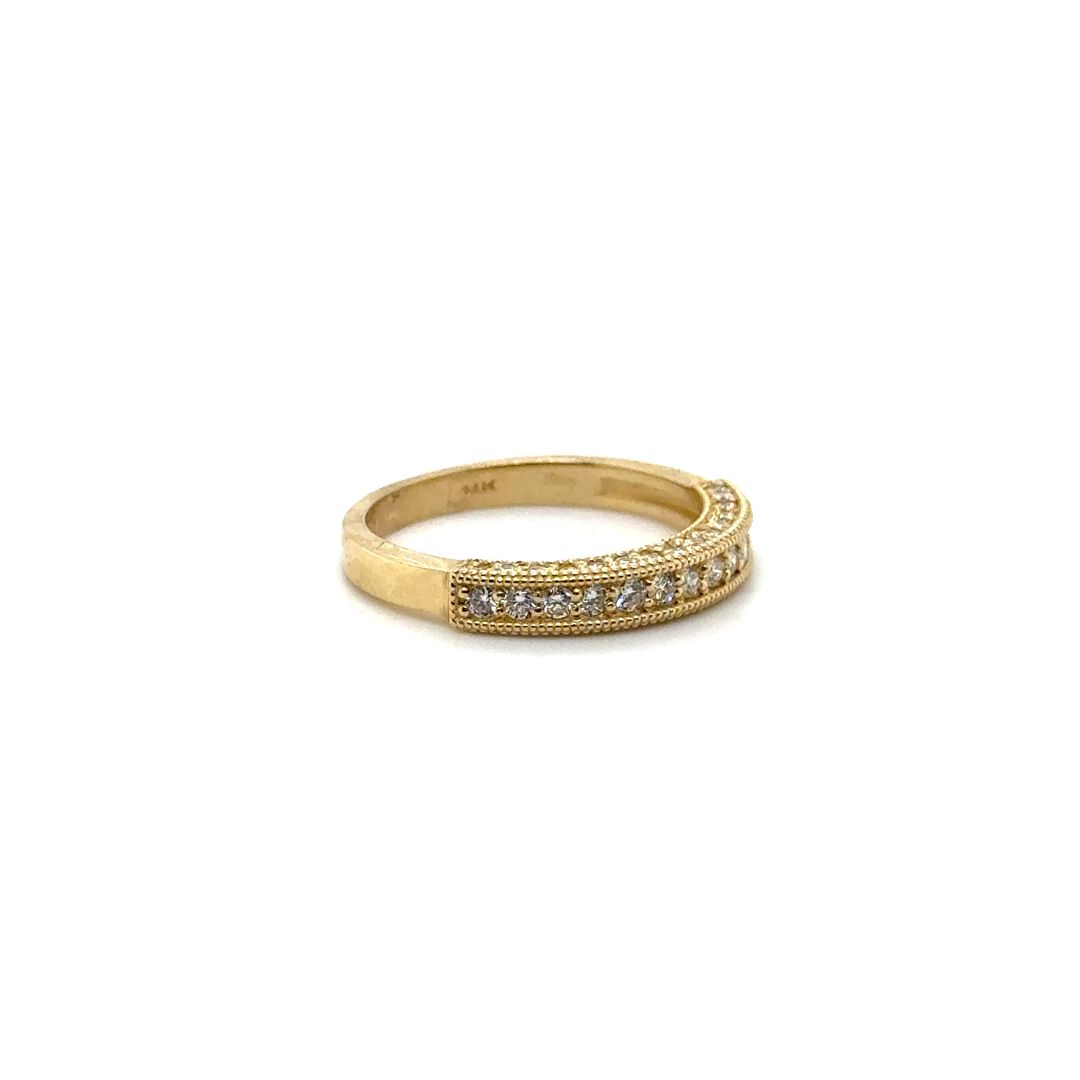 14K LAB DIAMOND RING 0.56CTW