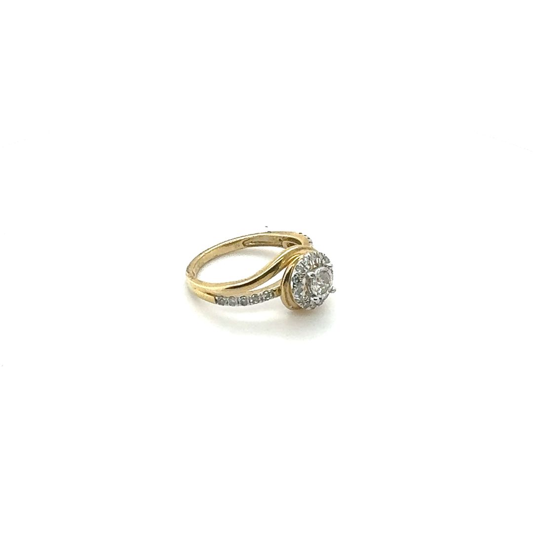 10K Diamond  RIng 0.50 CT