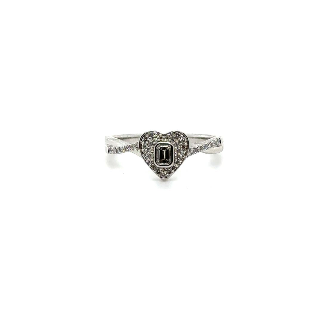 DIAMOND RING 14K Size 0.25CT