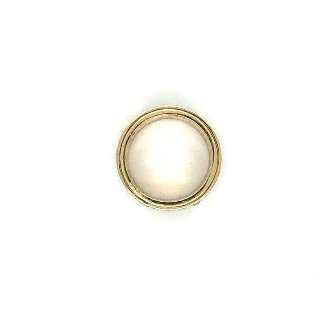 14K Modern Mechanical Design Gold Ring