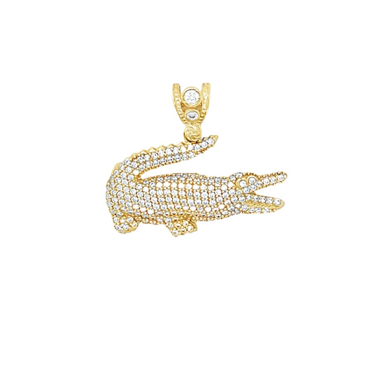 10K Alligator Charm