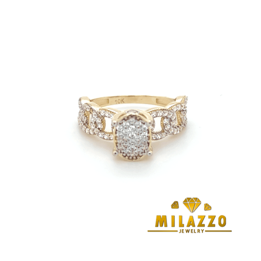 10k Ring Chain Style Yellow Gold