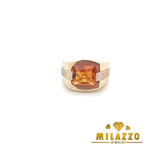 14K Yellow Gold Man RING