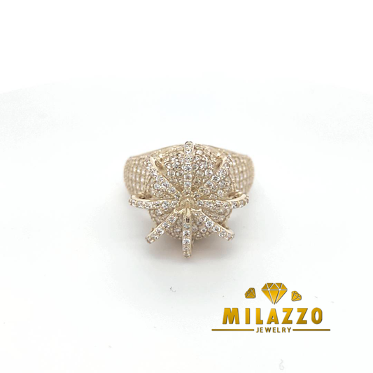 10K Crown Man Yellow Ring