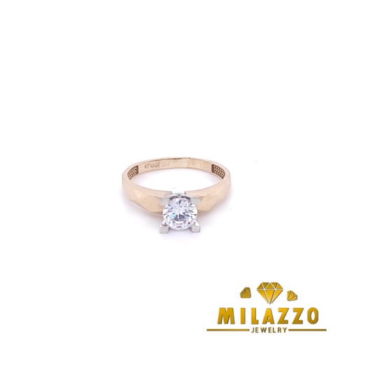 10K Woman Single Wedding Ring
