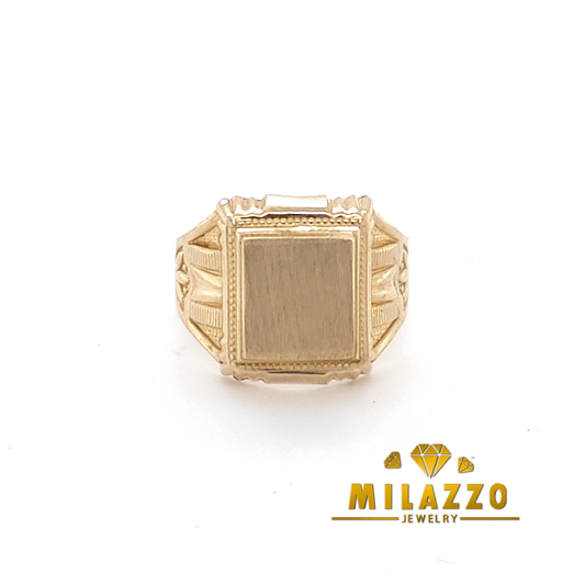 10K Gold Man Ring