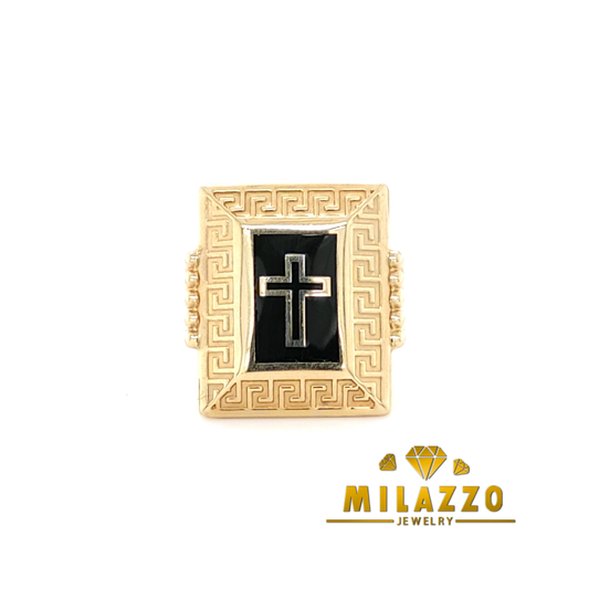 14K Rood Man Ring