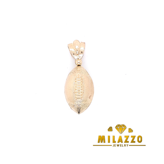 10K American Football ball Charm