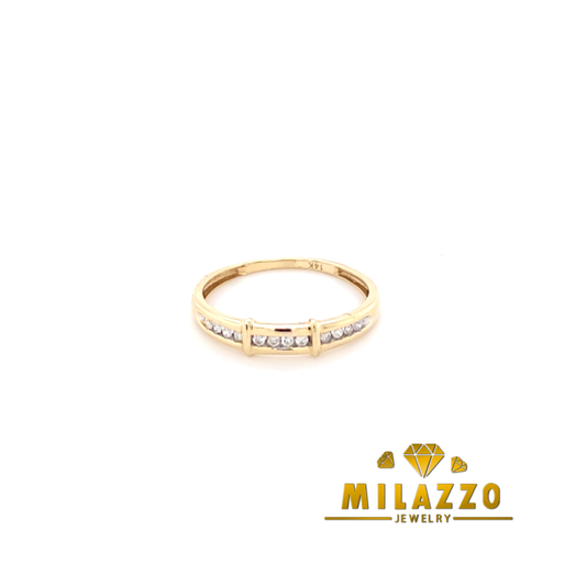 14K Single Wedding Ring